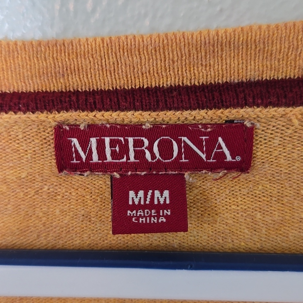 Merona | Gold Button Cardigan Size Medium - Picture 7 of 8